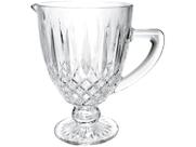Jarra De Vidro Para Servir Suco Água Bebidas 1 Litro Com Alça Luxo Diamond