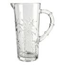 Jarra de Vidro Trancoso Transparente 1,1L Ideal para Mesa Posta, Água, Suco e Bebidas com Elegânci
