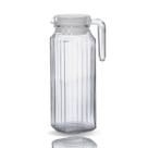 Jarra De Vidro Vania 1 Litro Para Bebidas Suco Água Com Alça Jarra De Vidro Vania 1 Litro Para Bebidas Suco Água Com Alça
