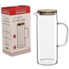 Jarra doppio com tampa em bambu 1,2 litros