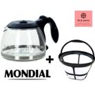 Jarra e Coador Cafeteira Mondial Pratic 17