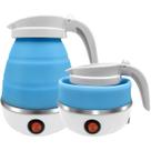 Jarra Elétrica 600ml 110v Dobrável Portátil Ferver Chaleira Água Chá Café Temperatura Resistente Energia