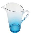 Jarra Em Acrilico Azul Praia Formato Coral 2,3L - Entrecasa Jarra Em Acrilico Azul Praia Formato Coral 2,3L - Entrecasa
