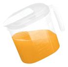 Jarra Em Plástico Transparente E Tampa Branca 1,4l Nitron