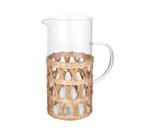 Jarra Em Vidro Com Sisal Braided 1,3L Mimo Style