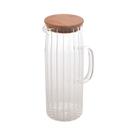 Jarra Em Vidro Com Tampa Em Bambu 1,1 L Wolff