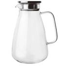 Jarra em Vidro com Tampa em Inox 2,2 Litros 23,5cm Twinkle Jarra em Vidro com Tampa em Inox 2,2 Litros 23,5cm Twinkle