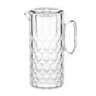 Jarra guzzini com tampa em acrílico vanity aria 1,7l clear 131200ar00
