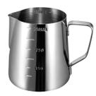Jarra Inox Barista Cremeira Leiteira 350ml Pitcher Com Alça