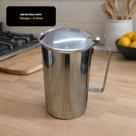 Jarra Inox Premium 2L com Tampa Ideal para Bebidas Frias e Quentes Jarra Inox Premium 2L com Tampa Ideal para Bebidas Frias e Quentes