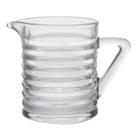 Jarra Leiteira Vidro Colmeia Café Manhã Transparente 340ml