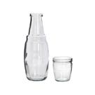 Jarra Lisa com Copo de Vidro 1000ML