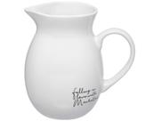 Jarra Manhattan Branca 1L Porcelana Haüskraft