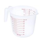 Jarra medidora plastico 1litro receitas transparente c/ alça