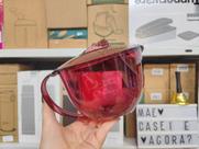 Jarra Microplus 1 Litro Vermelha Transparente da Tupperware