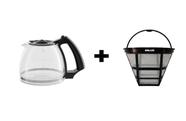 Jarra para Cafeteira Britânia CP38 / CP38 Inox / CP38 Digital Inox / CP38 Thermo Inox c/ Filtro Permanente Original