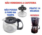 Jarra Para Cafeteira Mondial Pratic 14 Cafés - Compatível