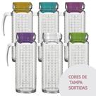Jarra para Geladeira Com Tampa Ladrilhos Sempre 1,2L Vidro Nadir Jarra para Geladeira Com Tampa Ladrilhos Sempre 1,2L Vidro Nadir