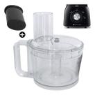 Jarra para Multiprocessador Compatível Philips Walita Power Chop Preto