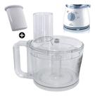 Jarra para Multiprocessador Compatível Philips Walita Ri7620 Ri7625 Branco