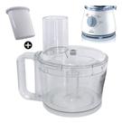 Jarra para Multiprocessador Compatível Philips Walita Ri7620 Ri7625 Branco