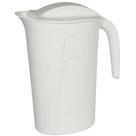 Jarra Para Suco Com Alça e Tampa 1,7 Litros Branco