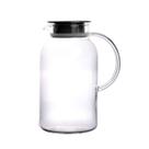 Jarra Twinkle Em Vidro Borossilicato Com Tampa Em Aço Inox 1,8L Fracalanza