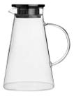 Jarra Twinkle em vidro borossilicato com tampa em aco inox 1,8L