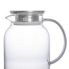 Jarra Twinkle vidro borossilicato tampa aço inox 1,8L -Fracalanza