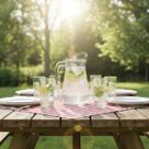 Jarra Vidro 1l Athena Com 6 Copos 250ml Conjunto Com Tampa Jarra Vidro 1l Athena Com 6 Copos 250ml Conjunto Com Tampa