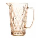 Jarra Vidro Diamond 1l Ambar Diamante Água Suco Drink Buffet