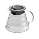 Jarra vidro para café resistente ao calor Compativel com V60