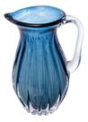 Jarra Wolff Italy De Vidro Azul 800ml
