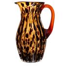 Jarra Wolff Italy de Vidro Leopardo 17,5cm x 13,5cm x 25,5cm