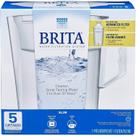 Jarro de Água Brita Slim 1,2L com Filtro Avançado - Branco