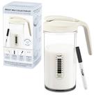 Jarro de armazenamento de leite materno, termômetro Masontops 710ml