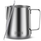 Jarro de Espuma de Leite Zroden Aço Inoxidável 360mL 600mL 1L Jarro de Espuma de Leite Zroden Aço Inoxidável 360mL 600mL 1L