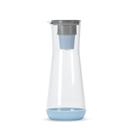 Jarro de filtro de água Hydros Slim Design 1,2 L azul sem BPA