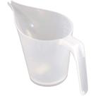 Jarro de funil HEITIGN Plastic 1000mL transparente com ponta de boca Jarro de funil HEITIGN Plastic 1000mL transparente com ponta de boca