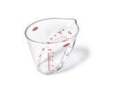 Jarro de medição OXO Good Grips Mini Angled 60mL transparente/vermelho