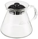 Jarro Kalita Wave Series 500ml de vidro resistente ao calor