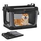 Jaula Plegable para Perros Feandrea UPDC017B01 para Perros Medianos