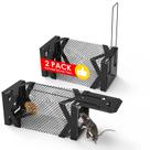 Jaula trampa para ratones TeqHome humana para interiores/exteriores