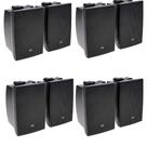 Jbl Caixa De Som Ambiente C321 Acústica 30w Rms Cada Preta Kit 08 Unidades