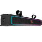 JBL Rallybar XL Soundbar para Veículos Externos Bluetooth Iluminação Led Dinâmica Amplificador Classe-D 300W IP66 Preto