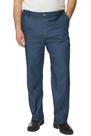 Jeans adaptáveis Ovidis Willy Blue para homens idosos com deficiência