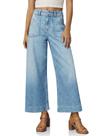 Jeans Cicy Bell femininos folgados, largos, com cintura alta cortada