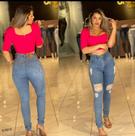 Jeans com Lycra