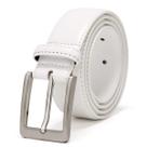 Jeans de couro casuais Belt XOUXOU branco (S101) tamanho 44