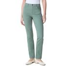 Jeans Feminino Clássico Cintura Alta Tapered Amanda Gloria Vanderbilt